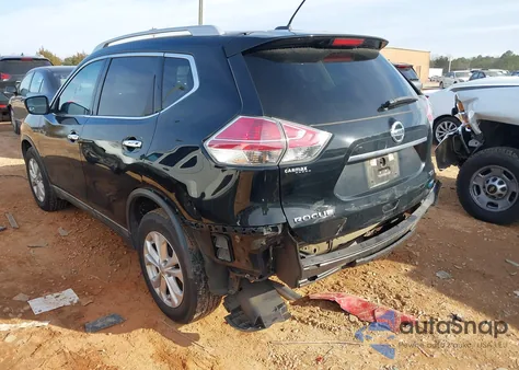 2014 Nissan Rogue S z USA, uszkodzony, nr VIN 5N1AT2MT3EC872721